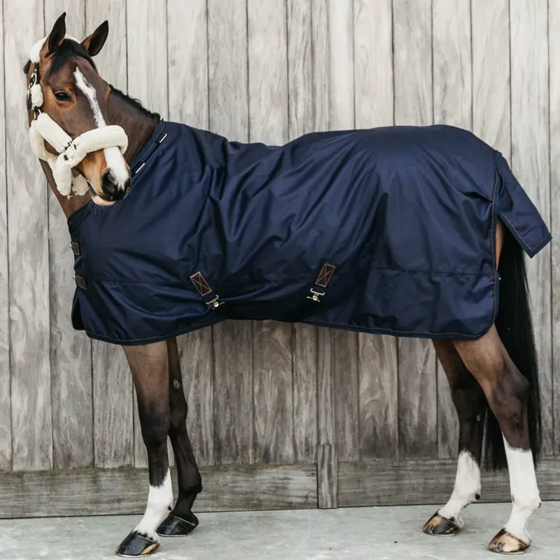 Kentucky All Weather Waterproof Pro 0g Turnout Blanket - Navy
