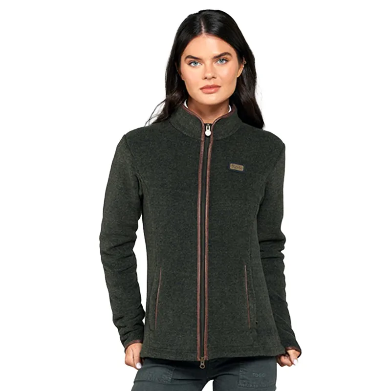 Toggi Britannia Women's Fleece Jacket - Forest Green-1