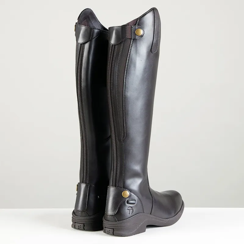 Toggi Cranford Women's Tall Riding Boots - Dark Brown-2