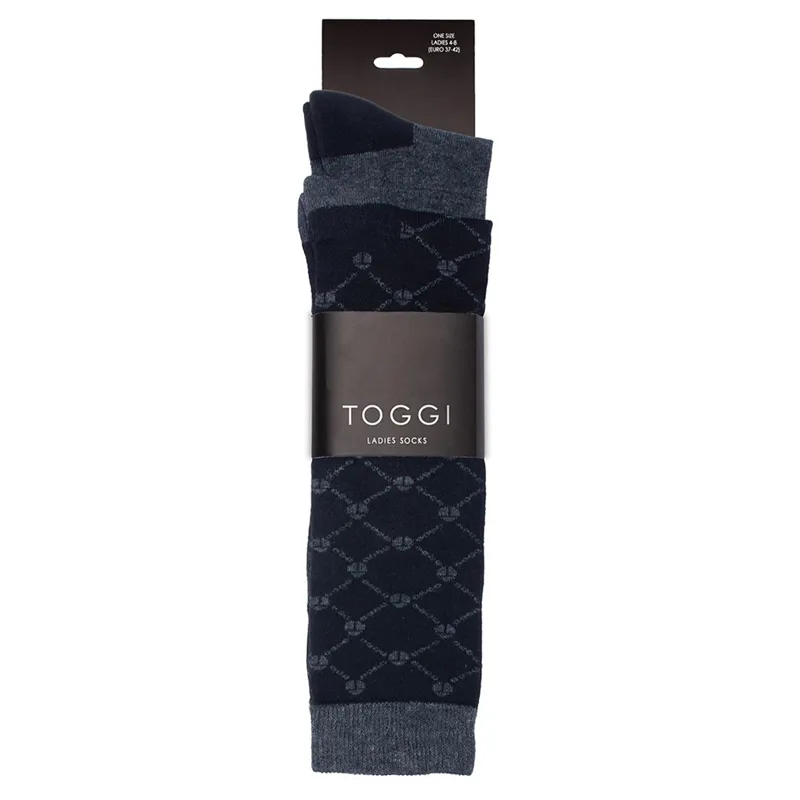 Toggi Nassington Men's Socks 2 Pack - Black/Grey-1