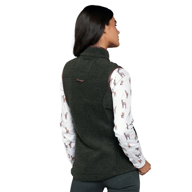 Toggi Regent Womens Fleece Vest - Forest Green-2
