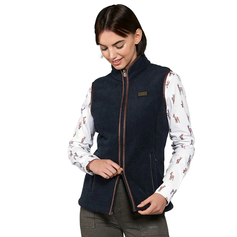 Toggi Regent Womens Fleece Vest - Midnight Navy-1