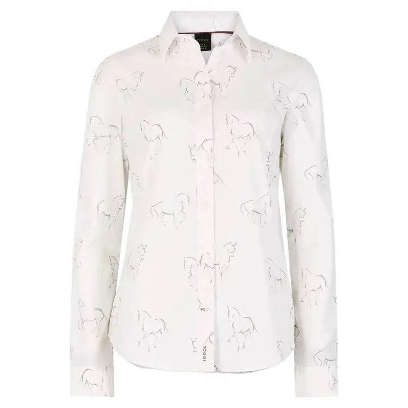 Toggi Sigrid Women's Printed Shirt - White-6