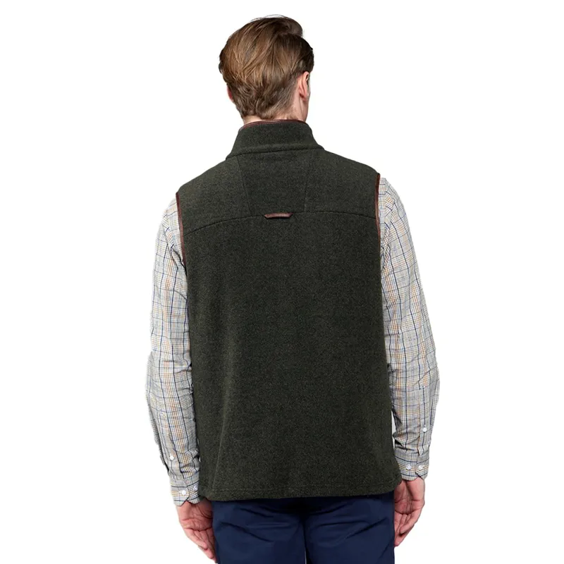 Toggi Tudor Mens Fleece Vest - Forest Green-1