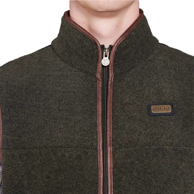 Toggi Tudor Mens Fleece Vest - Forest Green-3
