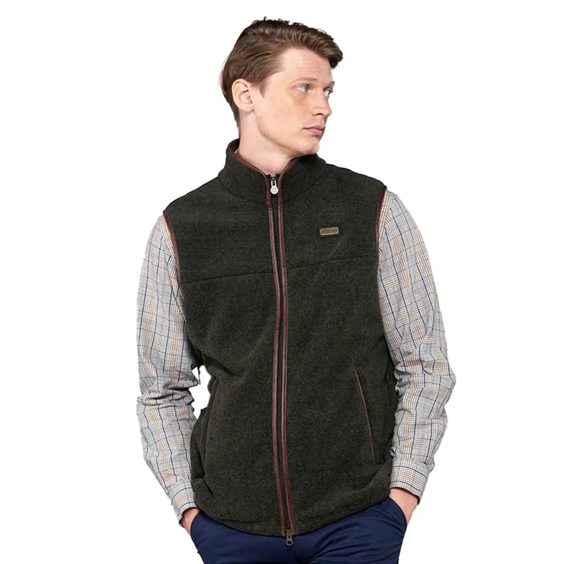 Toggi Tudor Mens Fleece Vest - Forest Green