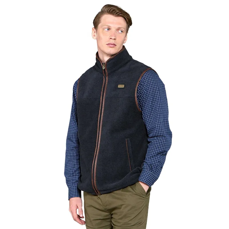 Toggi Tudor Mens Fleece Vest - Midnight Navy-1