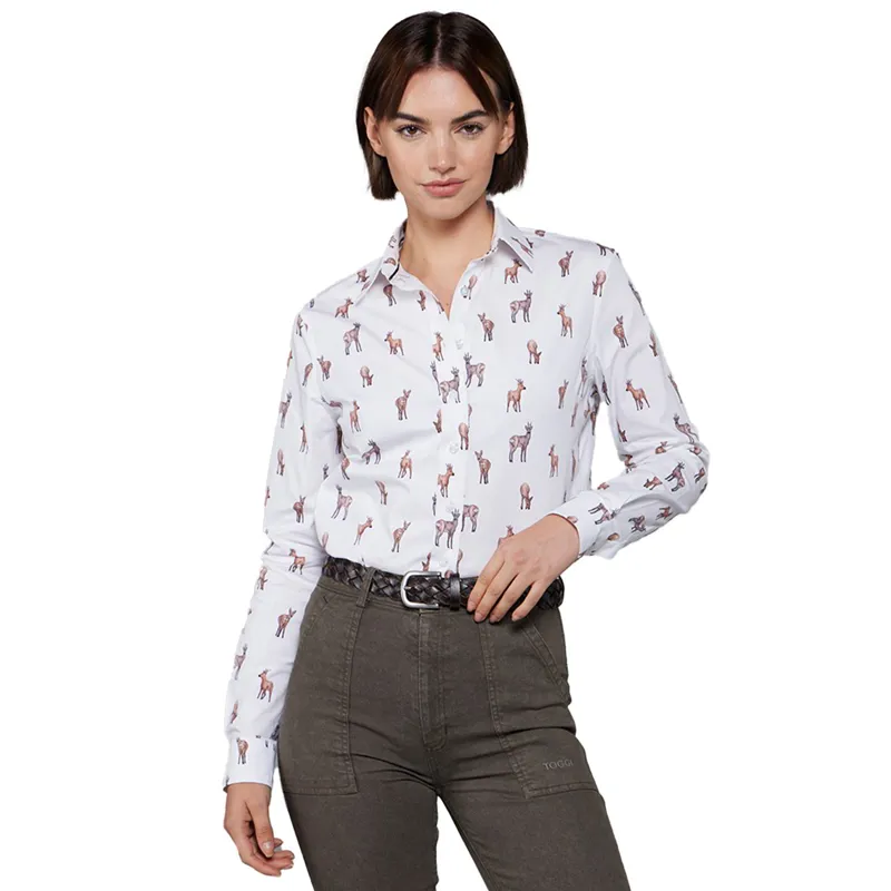 Toggi Whittington Womens Stretch Shirt - Winter White