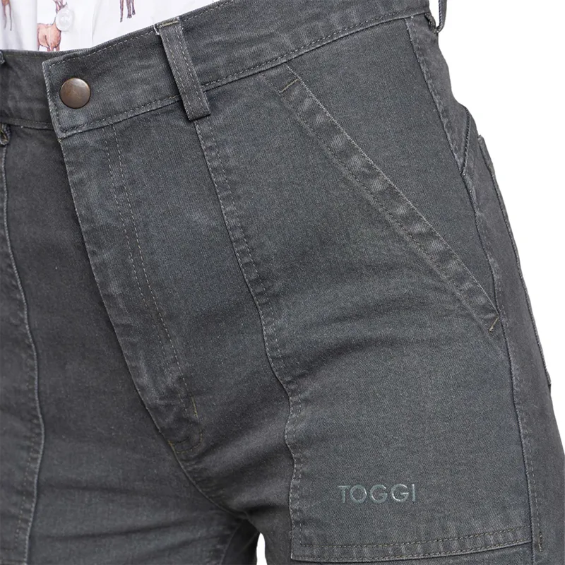 Toggi Wothorpe Womens Cotton Pants - Dark Green-3