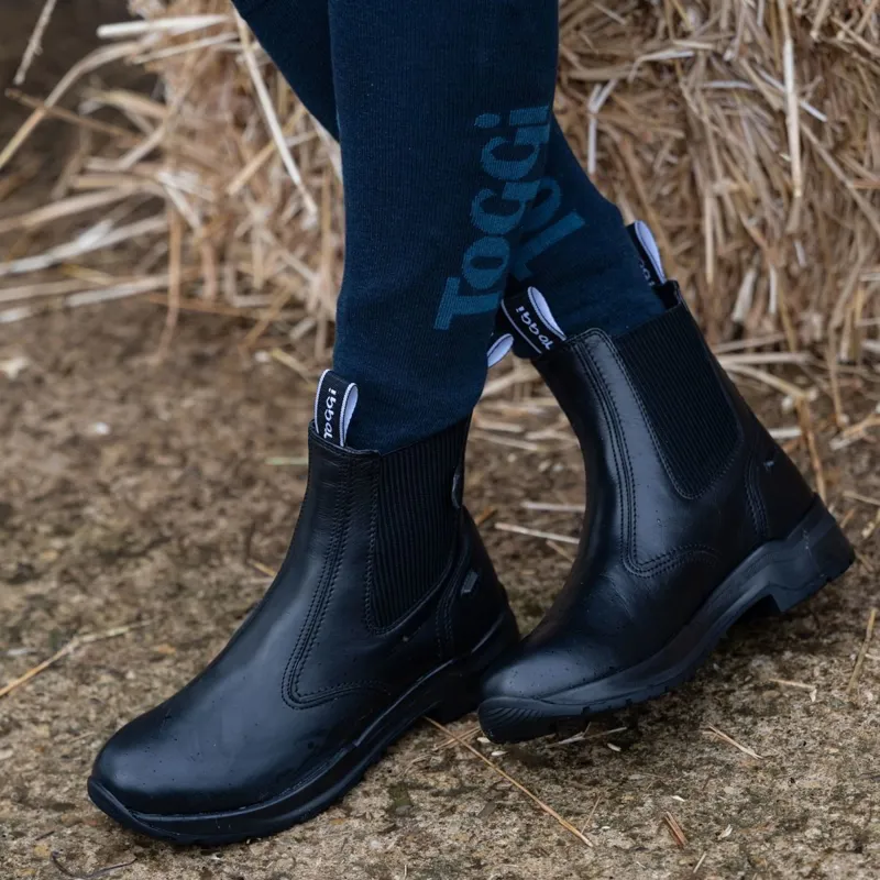 Toggi Barrington Adults Waterproof Paddock Boots - Black-5