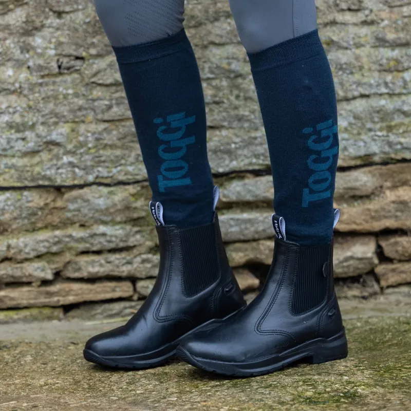 Toggi Barrington Adults Waterproof Paddock Boots - Black-7