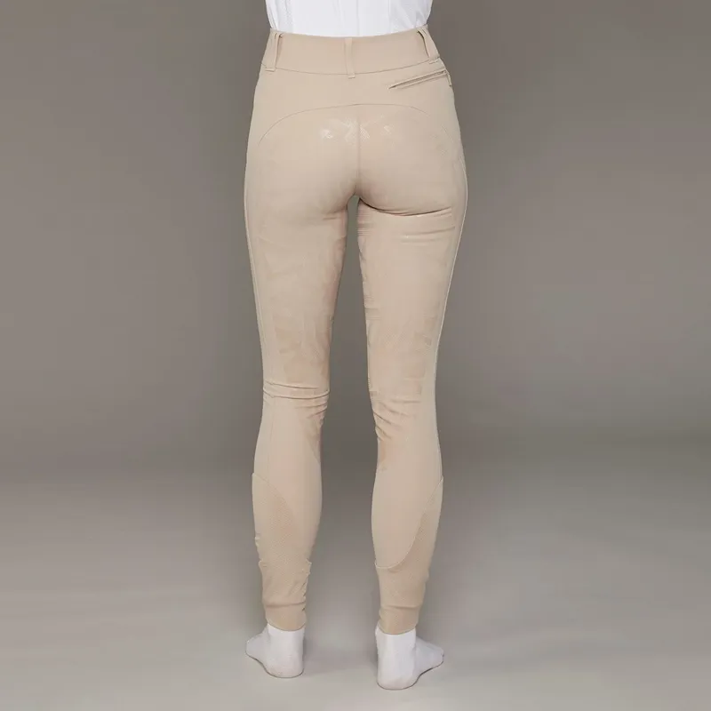Toggi Flexi Full Grip Water Resistant Women's Competition Breeches - Mink-1