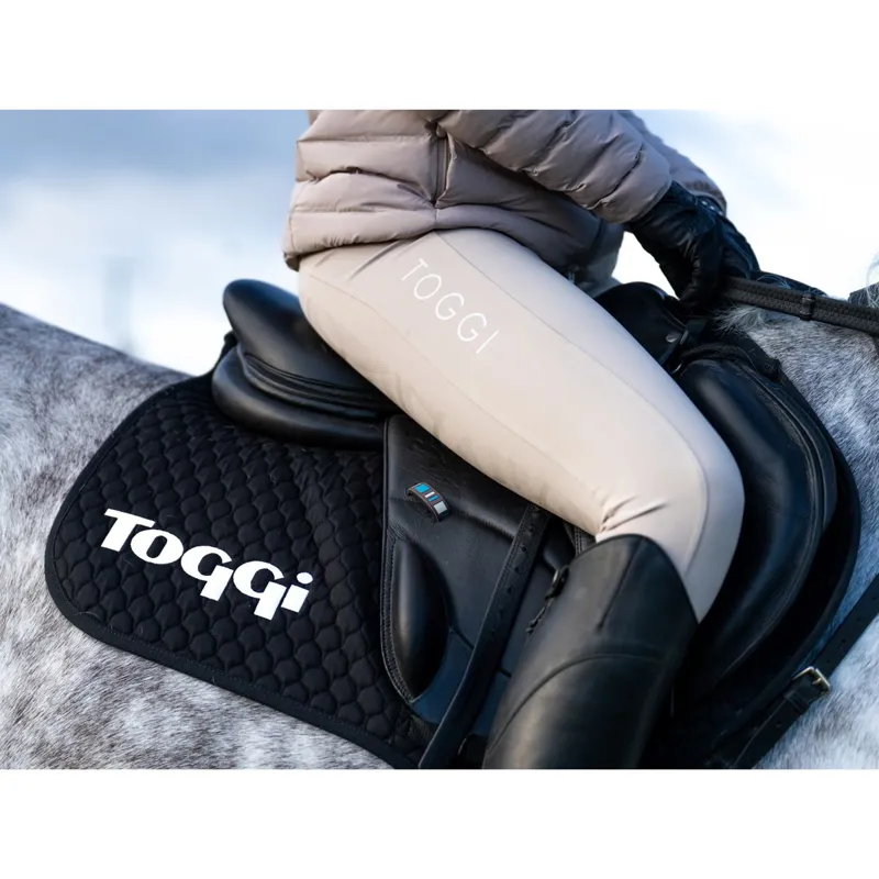 Toggi Flexi Full Grip Water Resistant Women's Competition Breeches - Mink-5