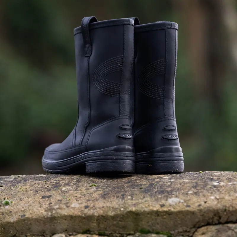 Toggi Hartpury Adults Safety Boots - Black-7