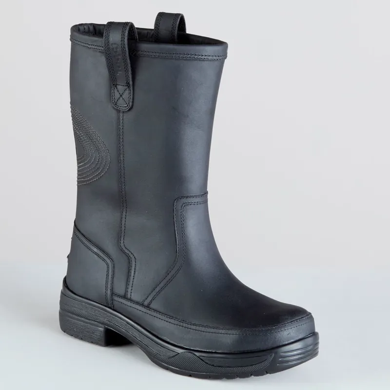 Toggi Hartpury Adults Safety Boots - Black-1