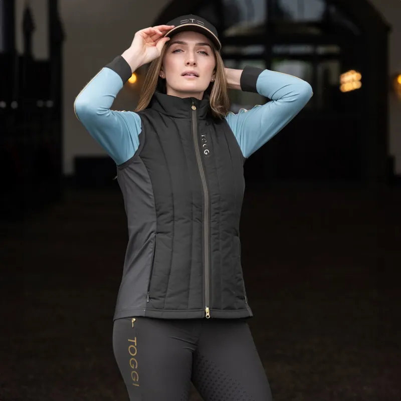 Toggi Mckenna Ladies Vest - Dark Green-1