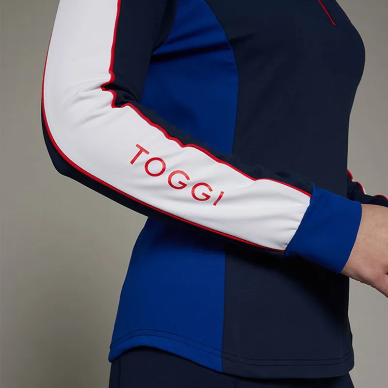 Toggi GBR Reflector Womens Base Layer - Navy-3