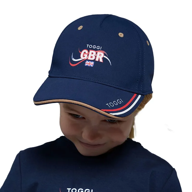 Toggi GBR Ternes Junior Baseball Cap - Navy