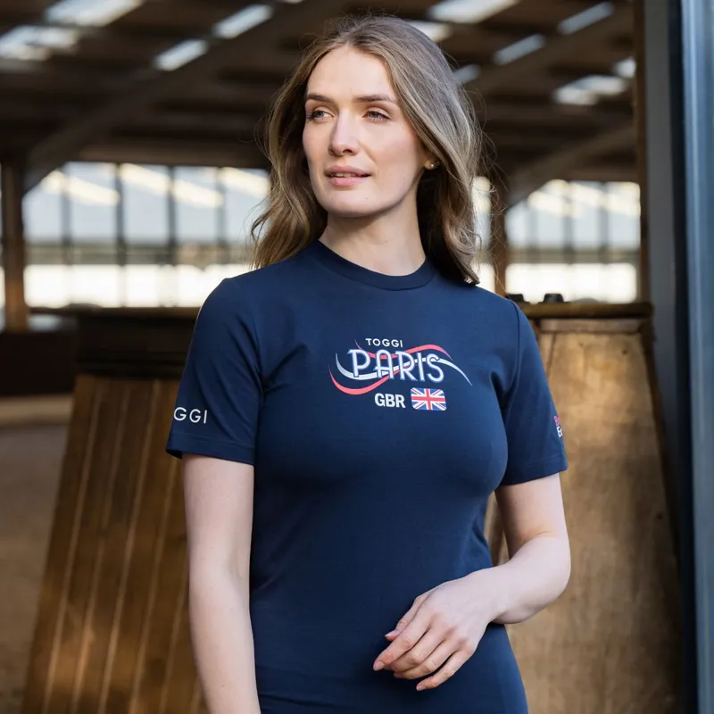 Toggi GBR Versailles Ladies T-Shirt - Navy-4