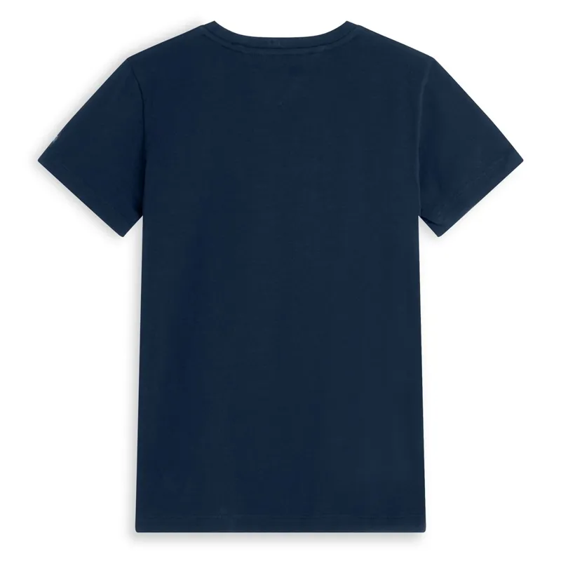 Tommy Hilfiger TH Rhinestone Womens T-Shirt - Desert Sky-4