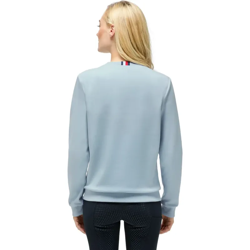 Tommy Hilfiger Belair Rhinestone Women's Sweatshirt - Sweet Blue-2