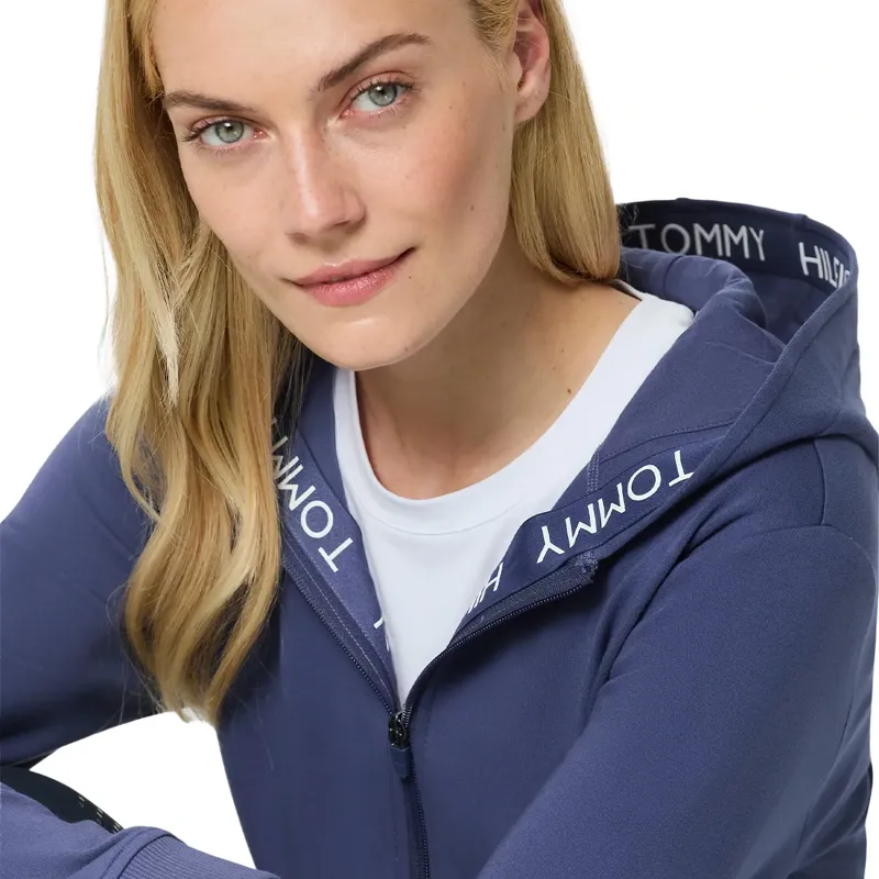 Tommy Hilfiger Beverly Women's Zip-Up Hoodie - Faded Indigo-3