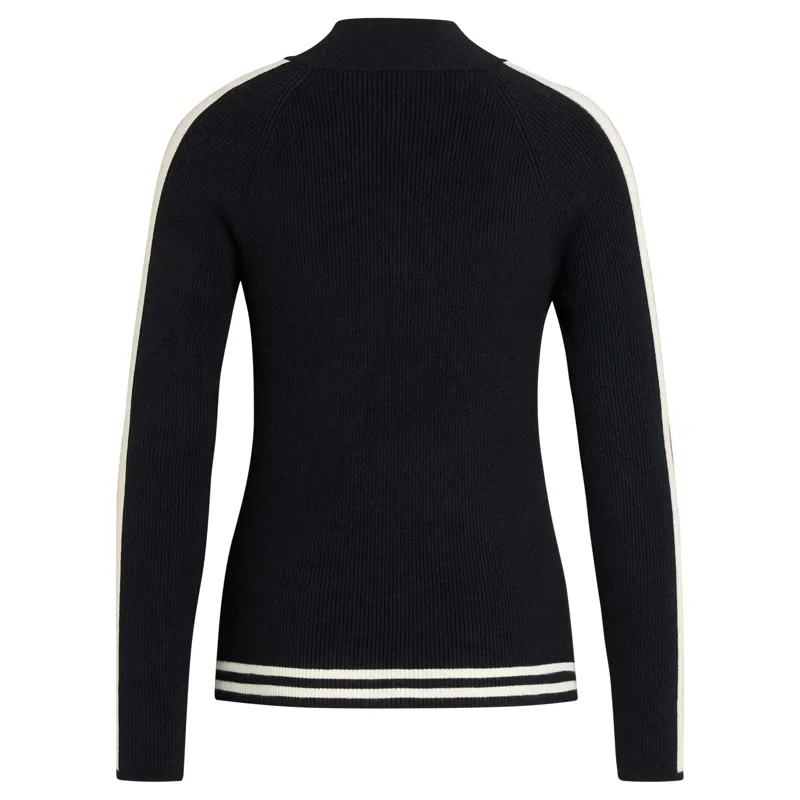 Tommy Hilfiger Carol Women's 1/4 Zip Riding Pullover - Desert Sky-4