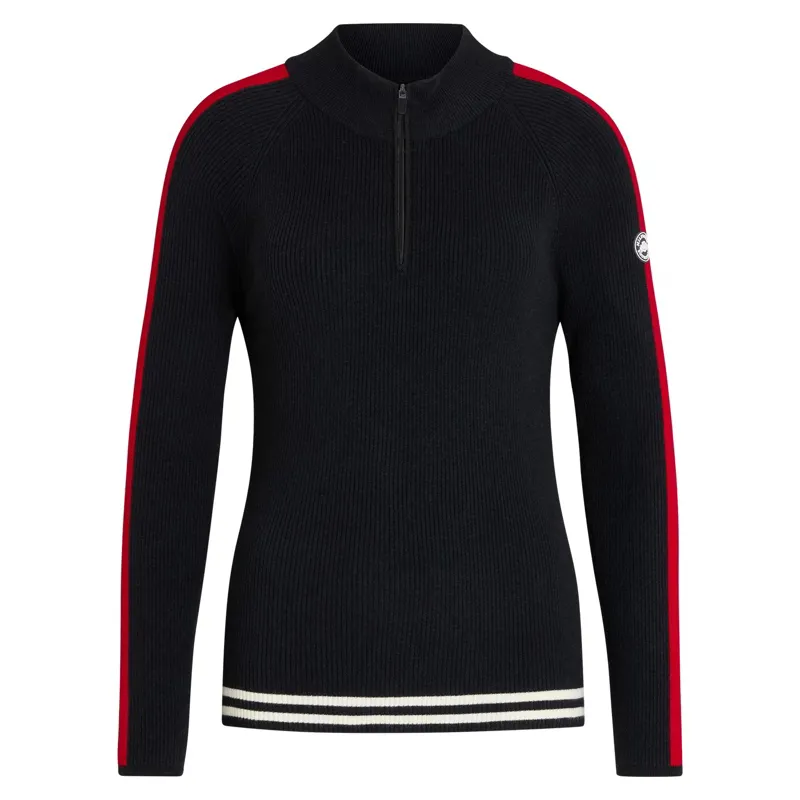 Tommy Hilfiger Carol Women's 1/4 Zip Riding Pullover - Desert Sky-3