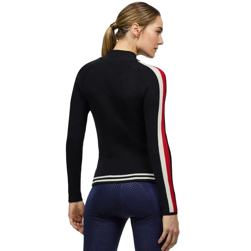 Tommy Hilfiger Carol Women's 1/4 Zip Riding Pullover - Desert Sky-1