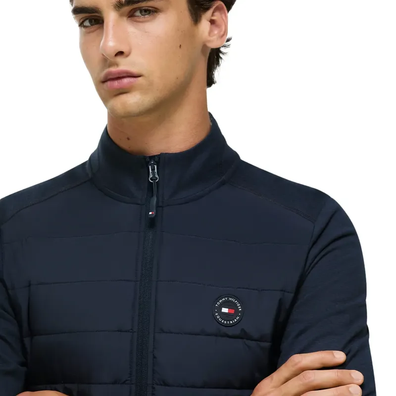 Tommy Hilfiger Cruz Men's Hybrid Jacket - Desert Blue-5