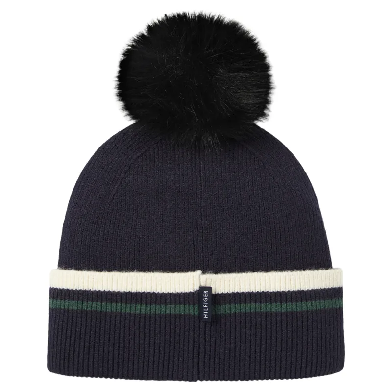 Tommy Hilfiger Dean Pompom Beanie - Desert Sky-1