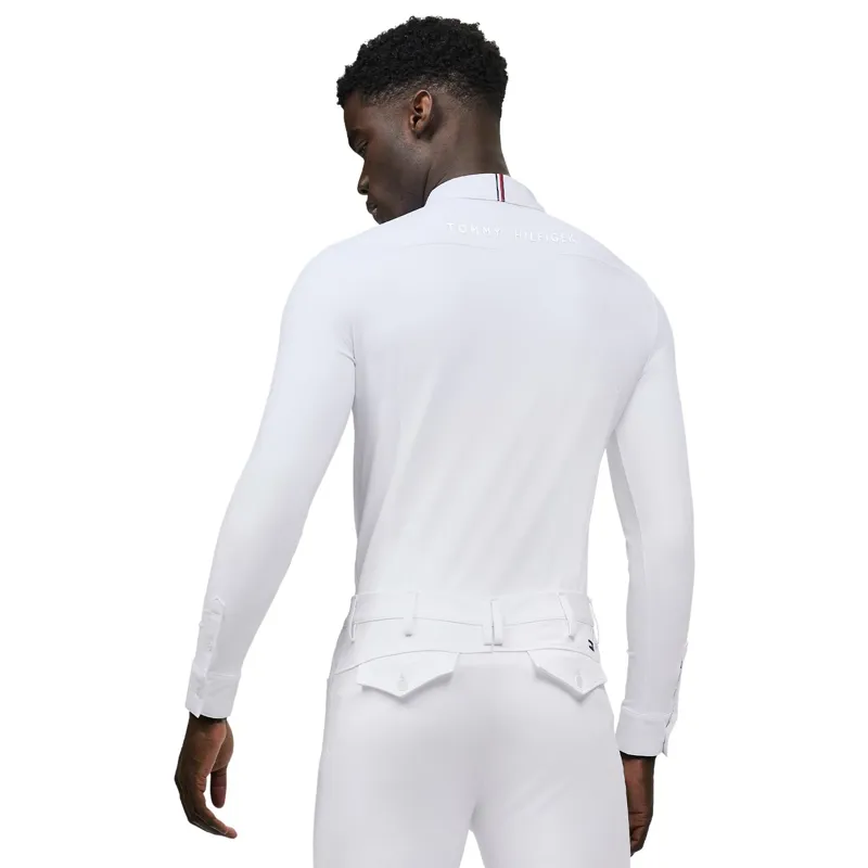 Tommy Hilfiger Eaton Men's Show Shirt - Optic White-2