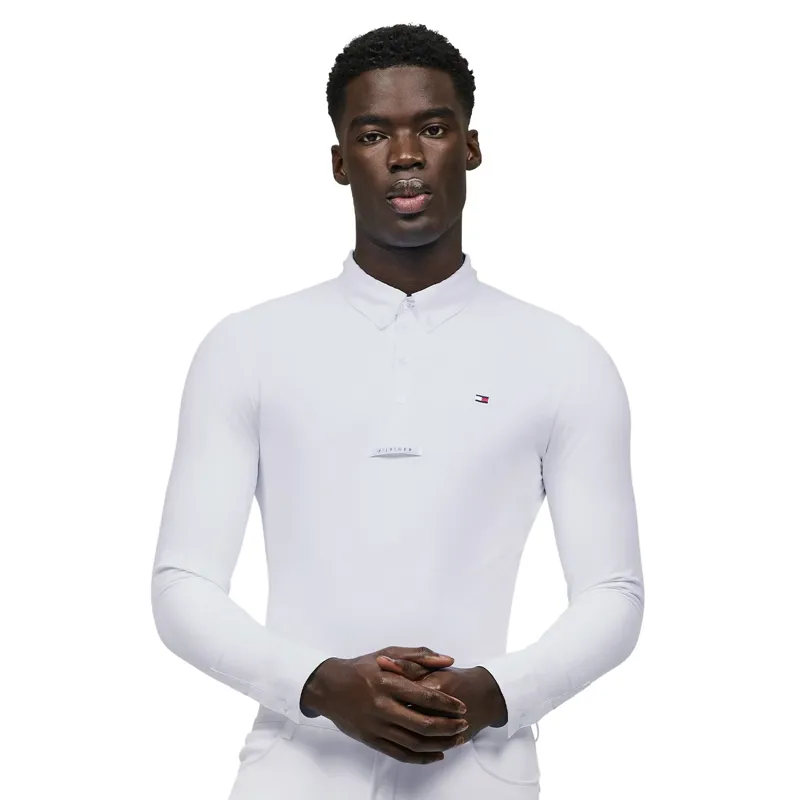 Tommy Hilfiger Eaton Men's Show Shirt - Optic White