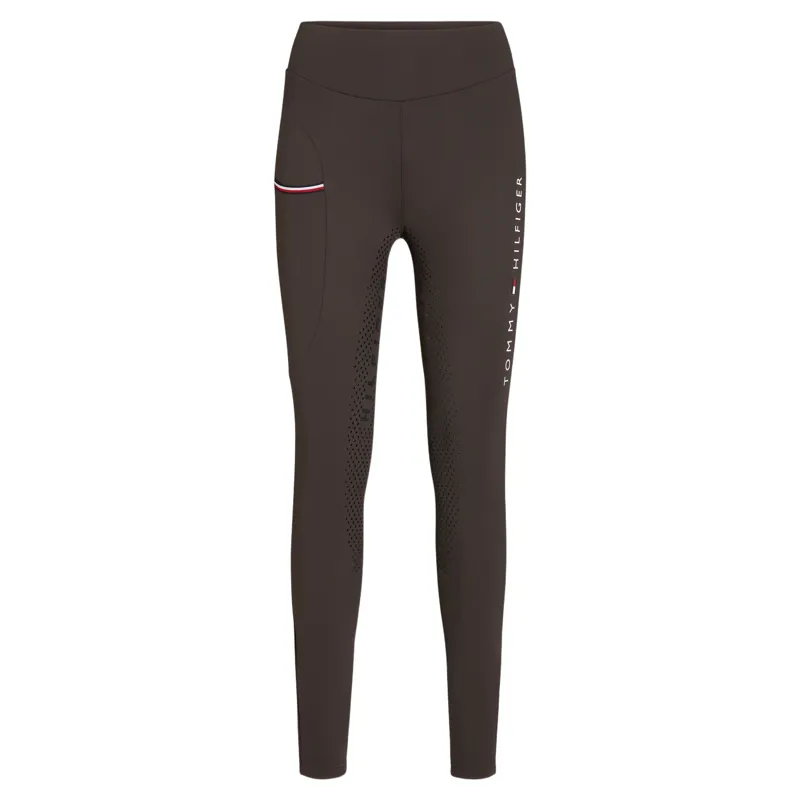 Tommy Hilfiger Elmira Women's Full Grip Riding Tights - Cacao Pre-Order-3
