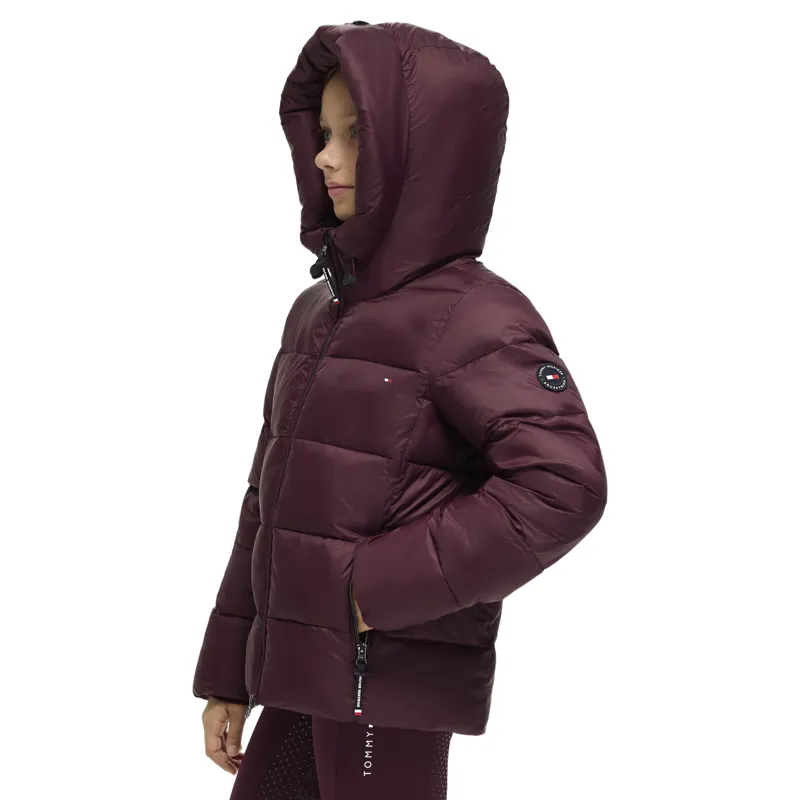 Tommy Hilfiger Glendale Junior Puffer Jacket - Deep Burgundy-4