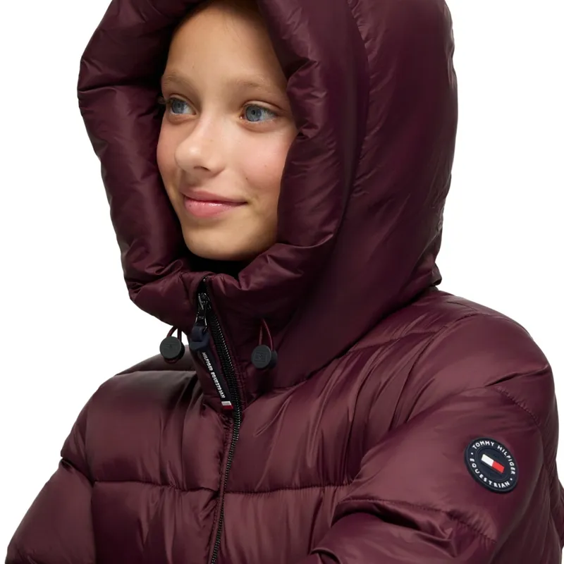 Tommy Hilfiger Glendale Junior Puffer Jacket - Deep Burgundy-5