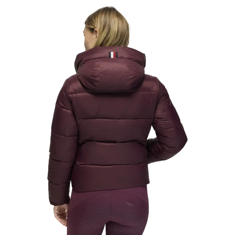 Tommy Hilfiger Glendale Women's Puffer Jacket - Deep Burgundy-4