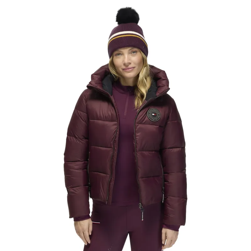 Tommy Hilfiger Glendale Women's Puffer Jacket - Deep Burgundy