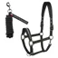 Tommy Hilfiger Yale Shine Halter and Lead Rope Set - Black