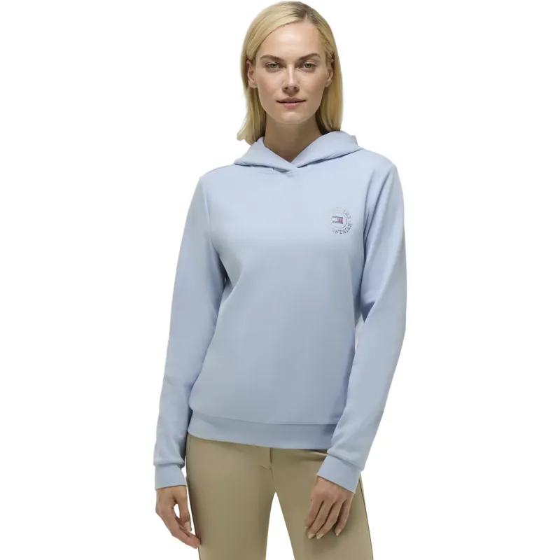 Tommy Hilfiger Hollywood Women's Rhinestone Hoodie - Sweet Blue