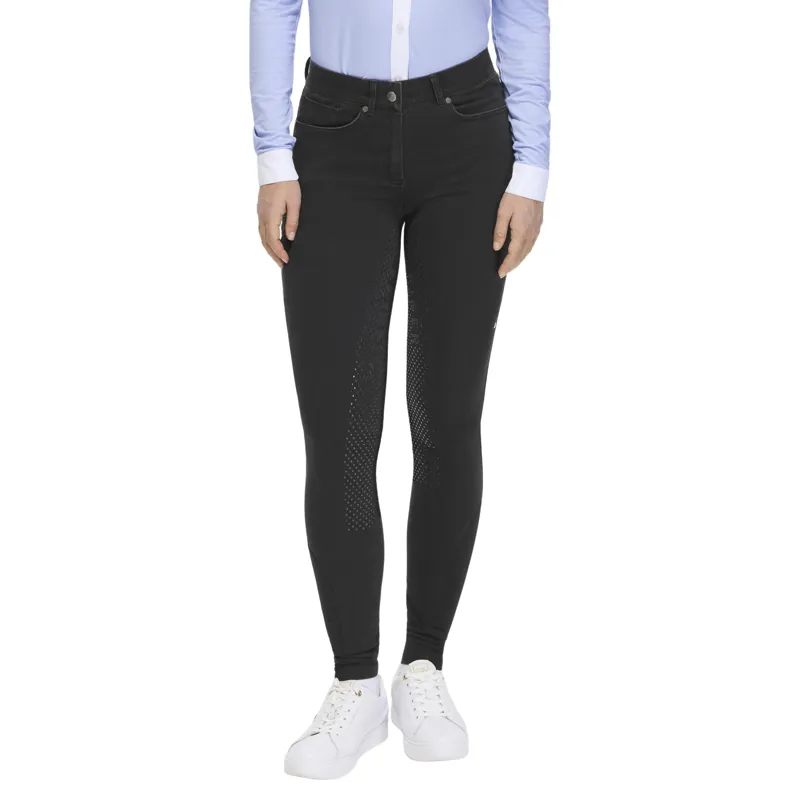 Tommy Hilfiger Hope Womens Full Grip Denim Breeches - Black