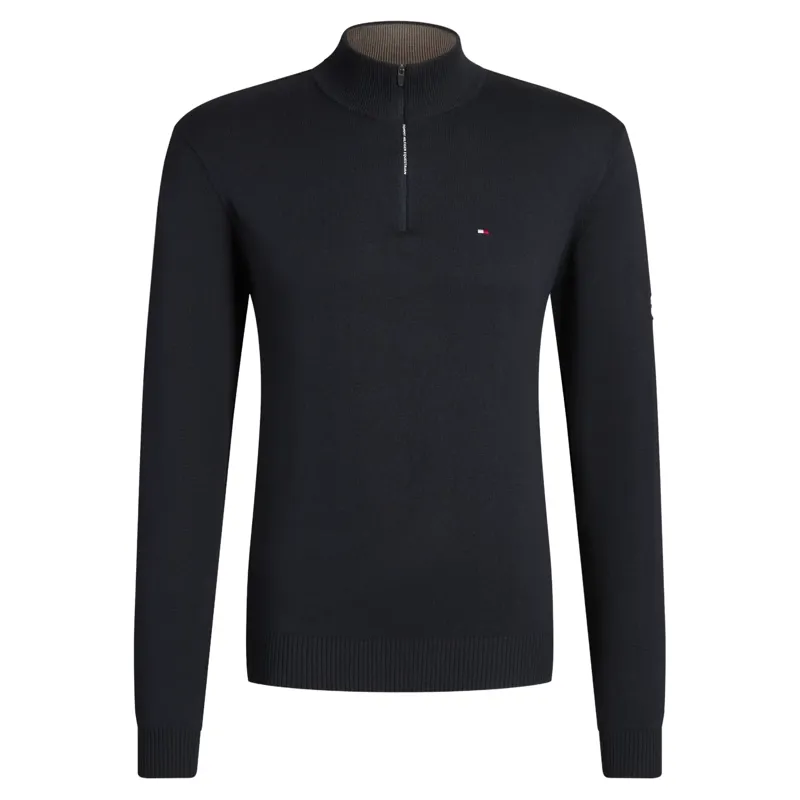 Tommy Hilfiger Irvine Men's 1/4 Zip Sweatshirt - Desert Sky-3
