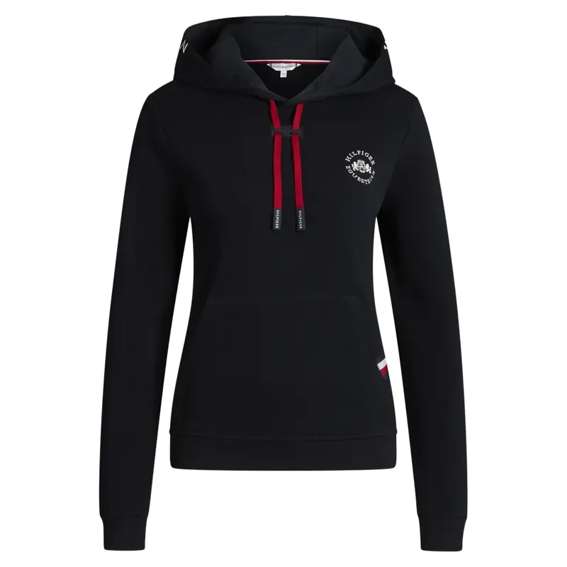 Tommy Hilfiger Laguna Womens Logo Hoodie - Desert Sky