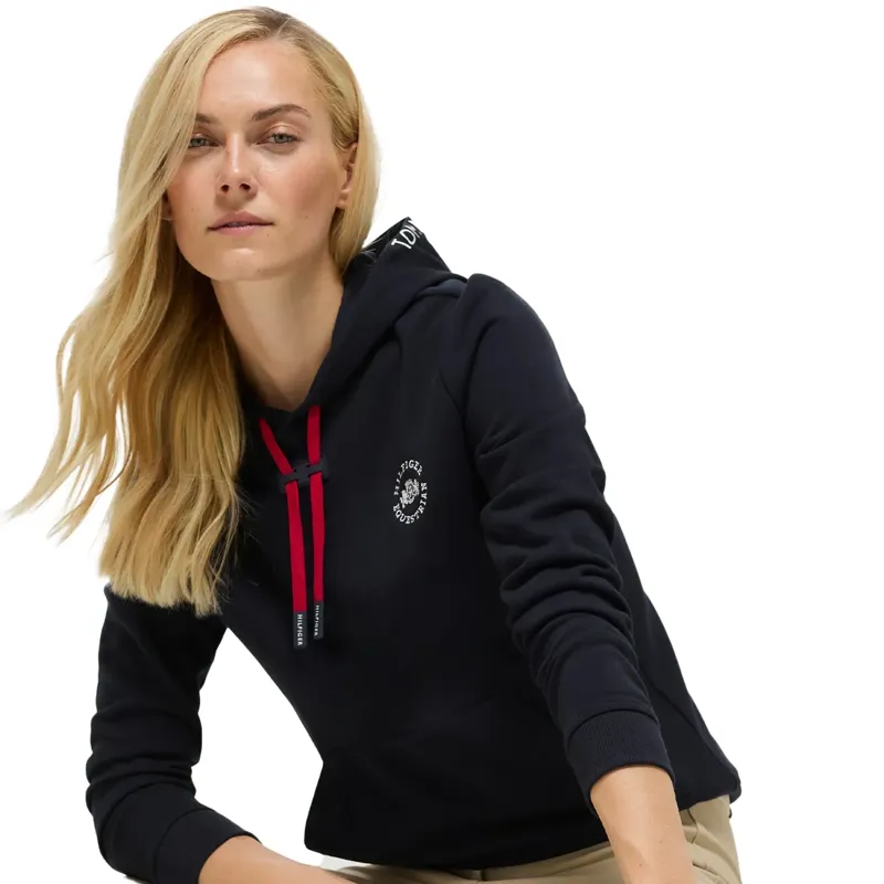 Tommy Hilfiger Laguna Womens Logo Hoodie - Desert Sky-3