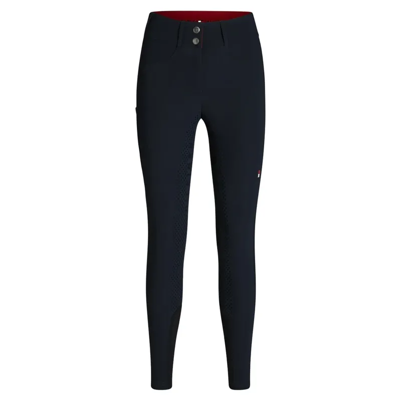 Tommy Hilfiger Lea Women's Full Grip Breeches - Dusky Blue-1