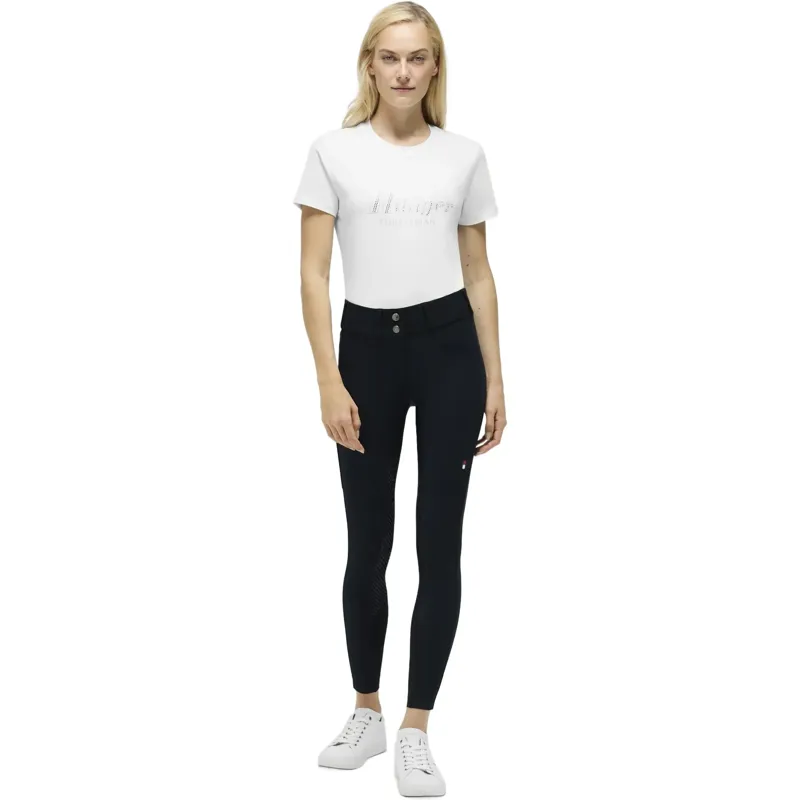 Tommy Hilfiger Lea Women's Full Grip Breeches - Dusky Blue-4