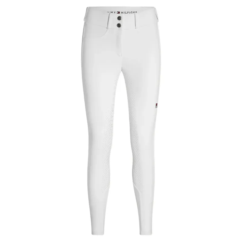 Tommy Hilfiger Lea Women's Full Grip Breeches - Optic White-1