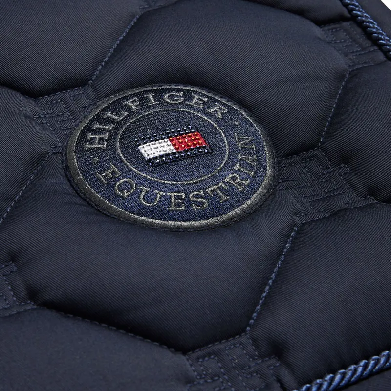 Tommy Hilfiger Liberty Dressage Saddle Pad - Desert Sky-3