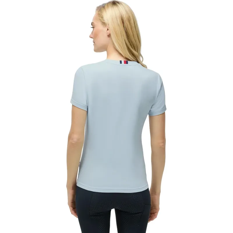 Tommy Hilfiger Malibu Rhinestone Women's T-Shirt - Sweet Blue-1