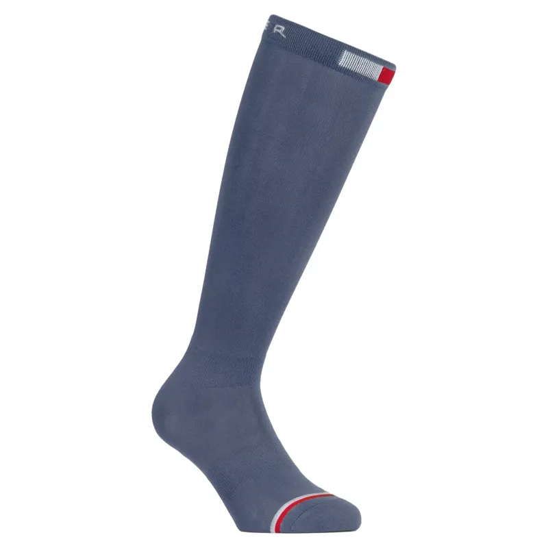 Tommy Hilfiger Newburgh Tall Riding Socks - Faded Indigo